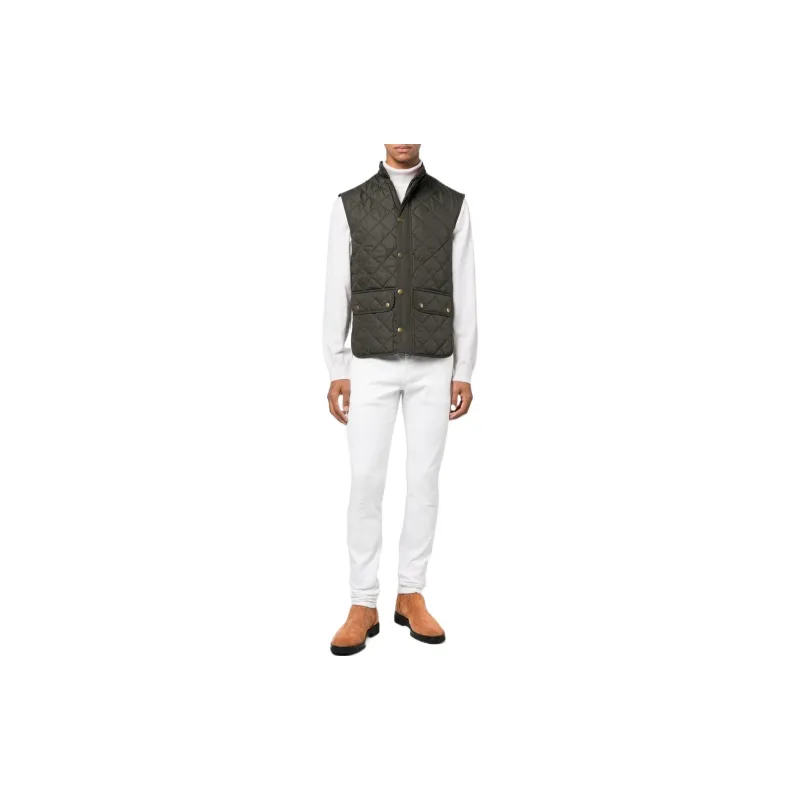 BARBOUR Vests Men Army Green-1
