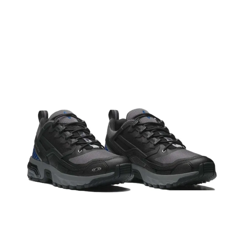 SALOMON ACS + FT Anti Slip Wear Resistant Low Top Outdoor Shoes Unisex Black Blue-1