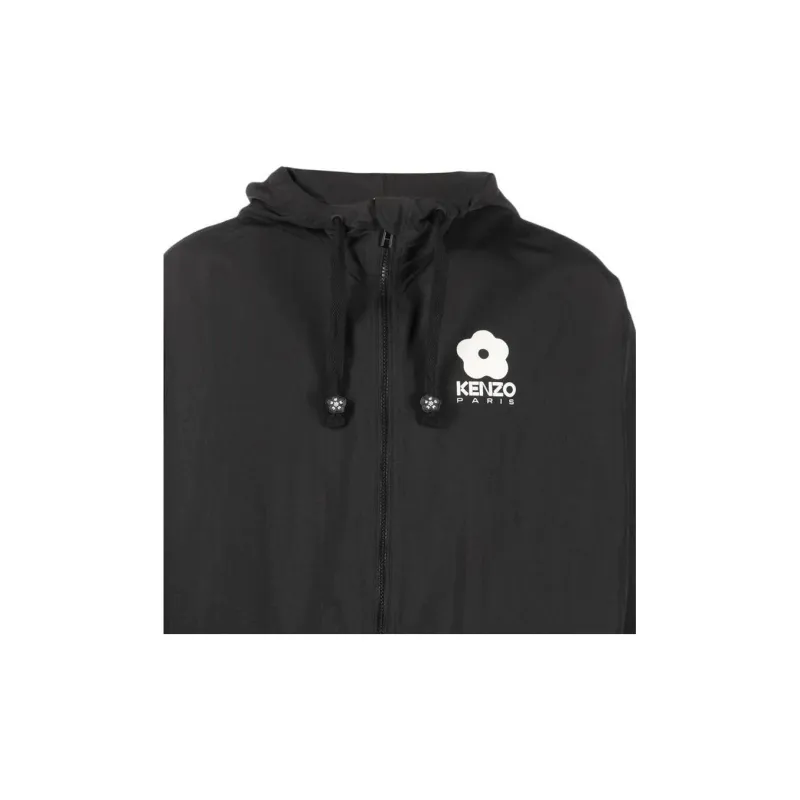 KENZO Zip-up Hooded Jacket-4