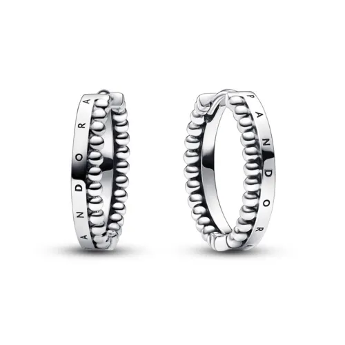 Pandora Signature Collection Earrings Women's Silver