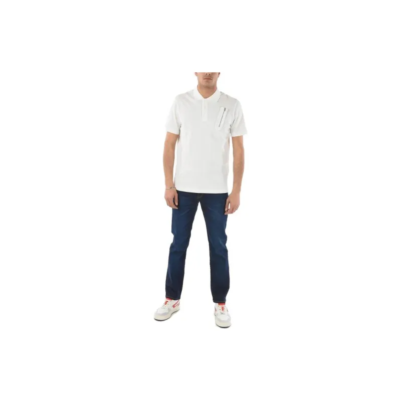 DIESEL Polo Shirts Men White-1