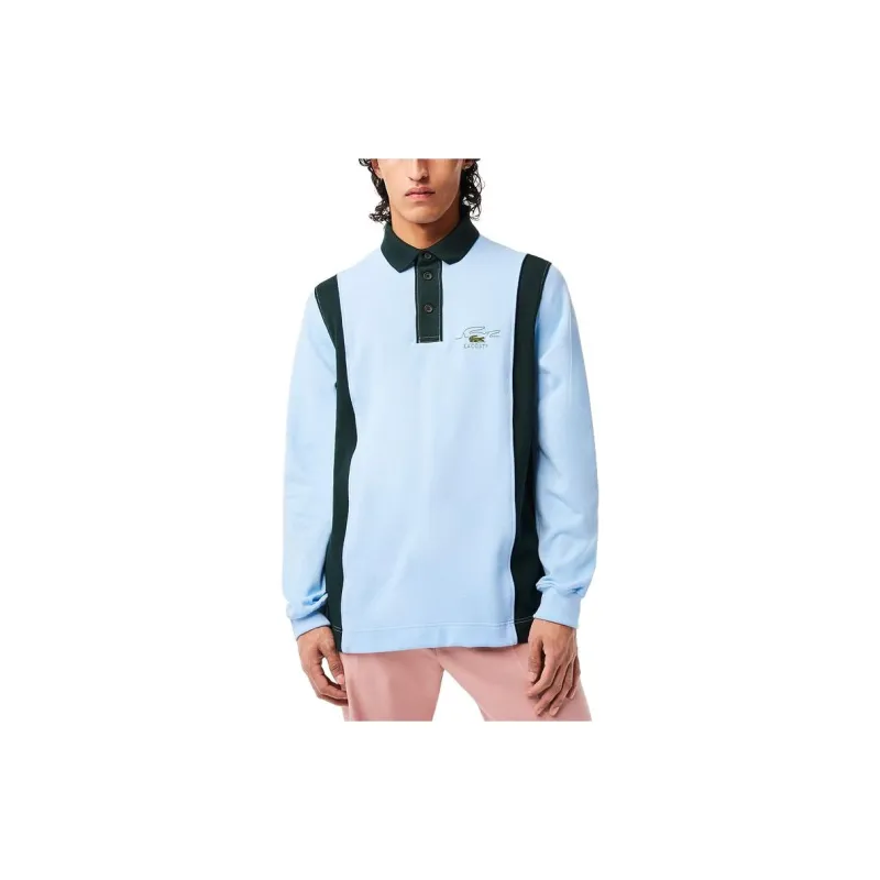 LACOSTE Polo Shirts Men Blue-2
