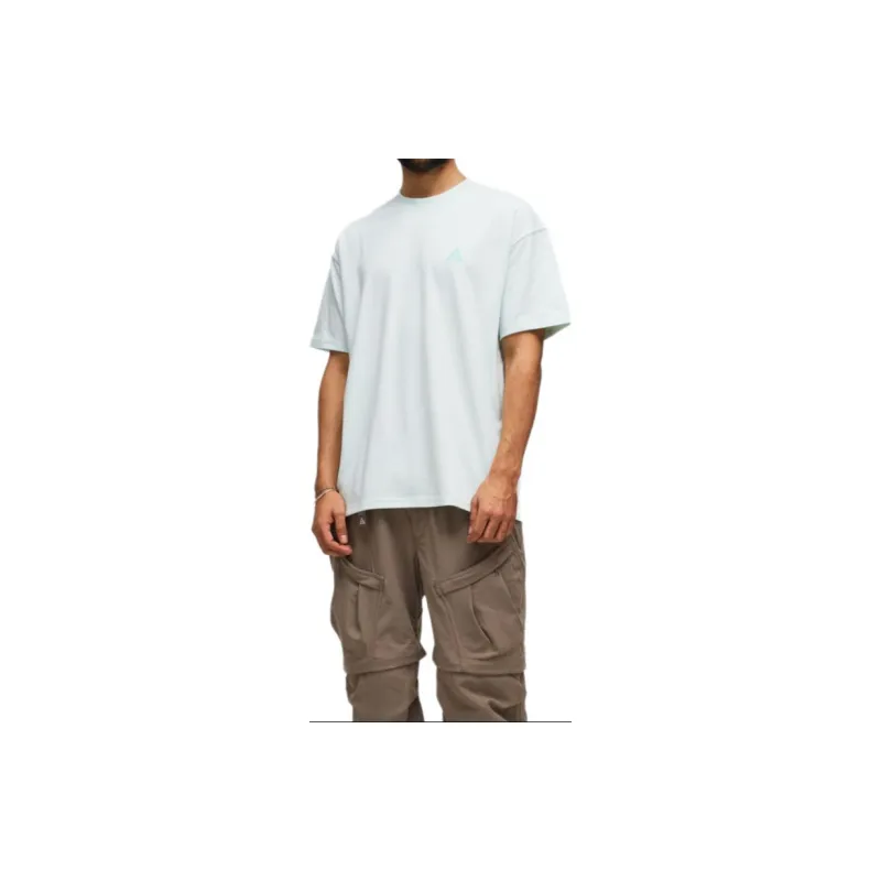Nike T Shirts Men Light Green-5