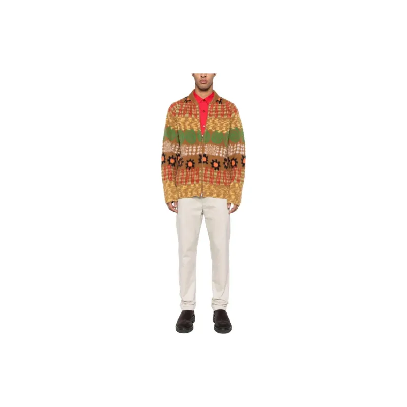 Zegna x THE ELDER STATESMAN Jackets Coats Men's Multicolor-1