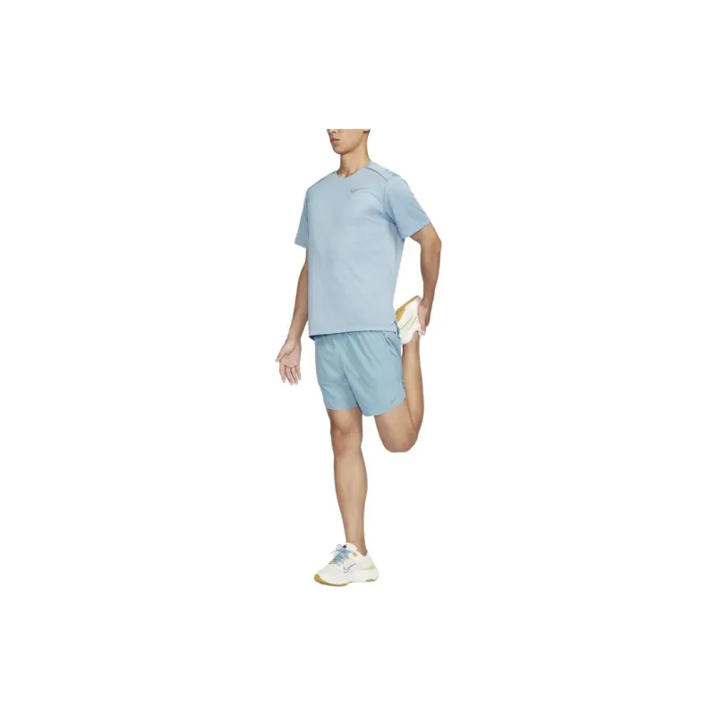 Nike DRI FIT STRIDE Sports Shorts Men's Denim Royal Blue/Denim Black-3