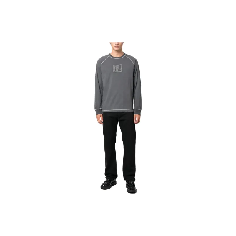 Golden Goose Sweatshirts Men Gray-1
