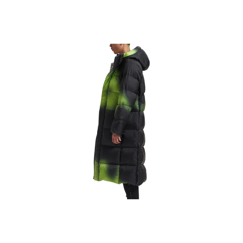 Kappa Down Jacket Unisex Fuzzy Omini Neon Green-6
