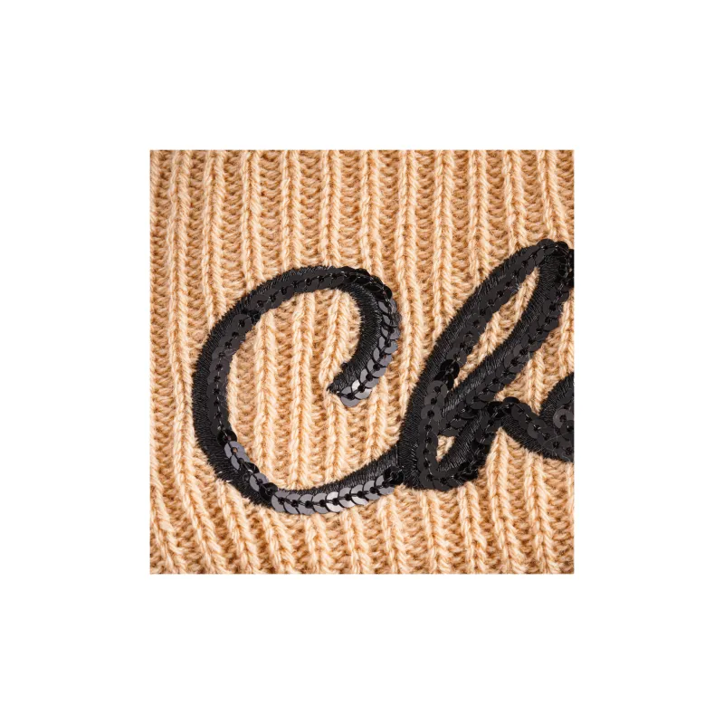 CHANEL Cashmere Beanies Unisex Yellow-2