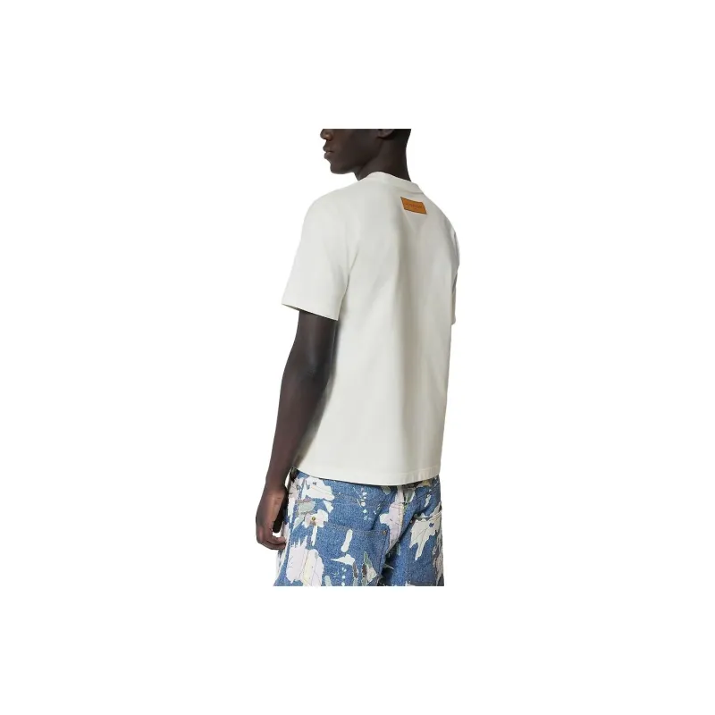 LOUIS VUITTON Printed Cotton T shirt-2