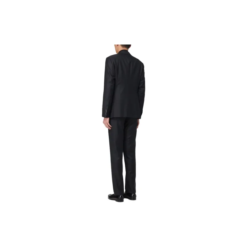 GIORGIO ARMANI Business Suits Men's Black-3