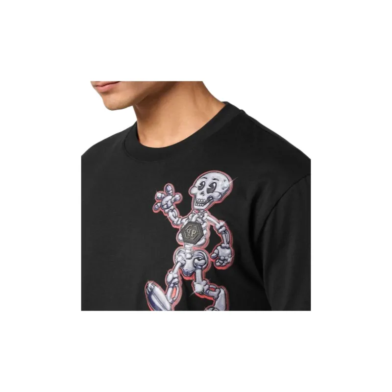 PHILIPP PLEIN Skully Gang Cotton T shirt-4