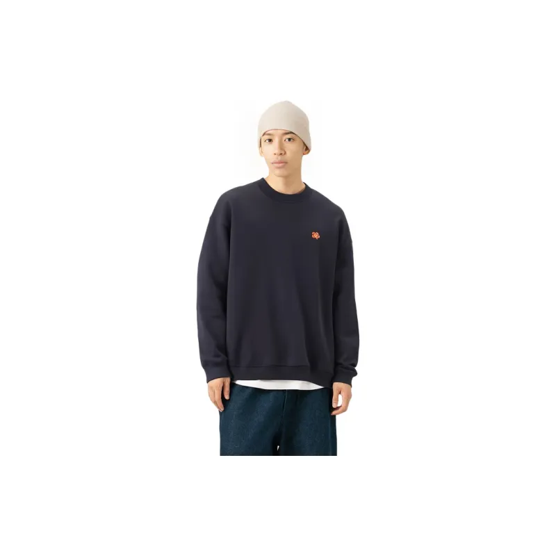 KENZO Flower patch Crew neck Sweatshirt-3