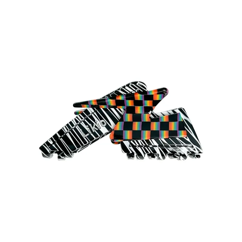 LIKIO Acetate Plate Hair Clips Women's-11