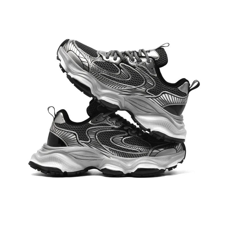 TRUEN Techwear Collection Low Top Chunky Sneakers Unisex-4