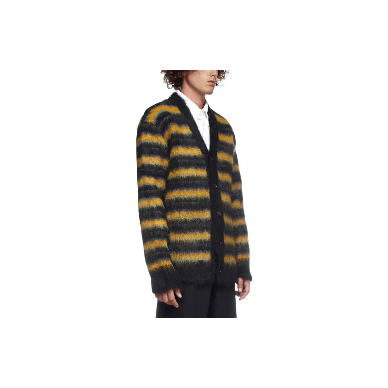 MARNI V Neck Long Sleeve Cardigan-2