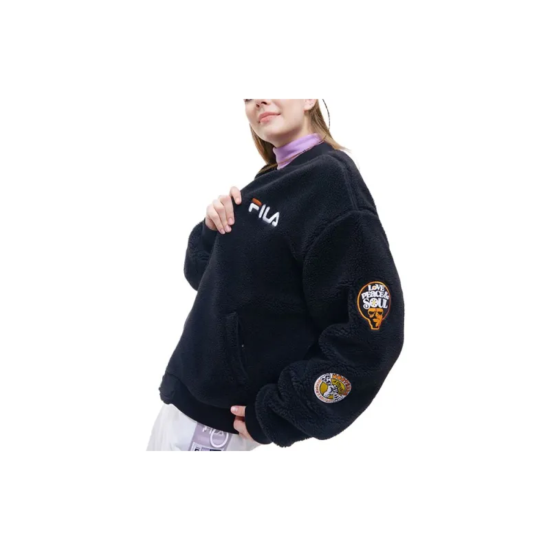 FILA FUSION INLINE Jacket Unisex Pitch Black-3