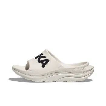 HOKA ONE ONE Ora Athletic Slide White Black