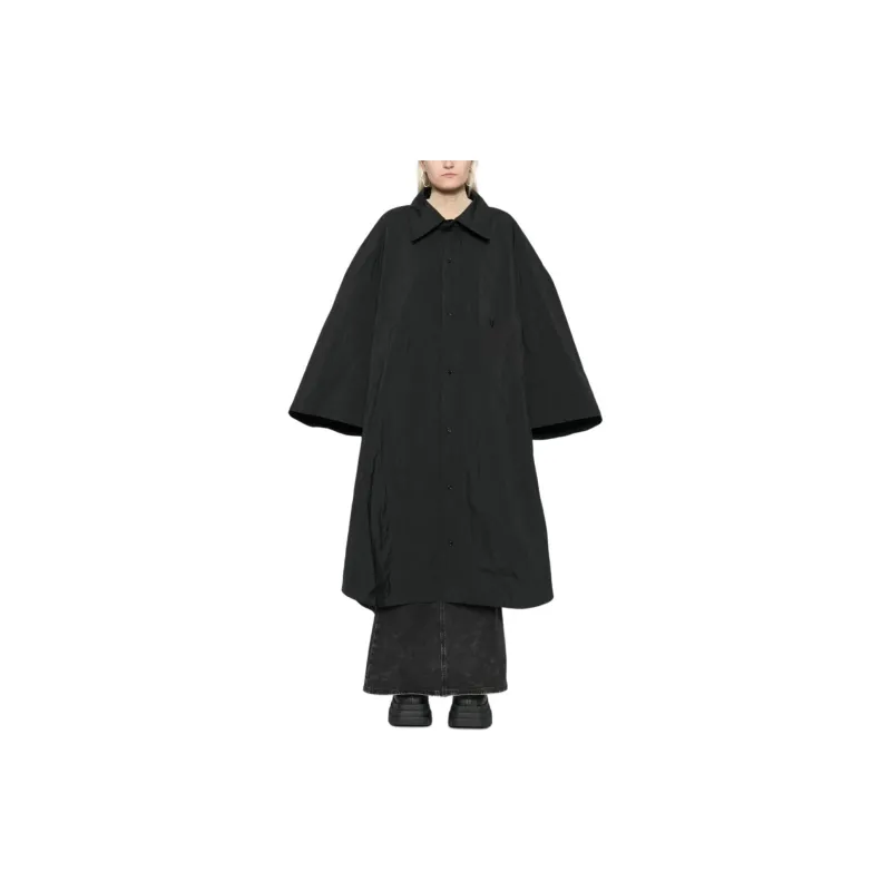 Vetements FW24 Coats Unisex Black-1