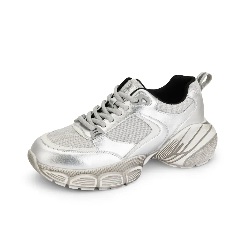 TOOMANYSHOES Dusty Bag Anti-Slip And Wear-Resistant Height Increasing Low-Top Chunky Sneakers Unisex-1