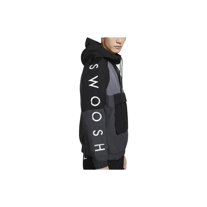 Nike Jackets Men Black-3