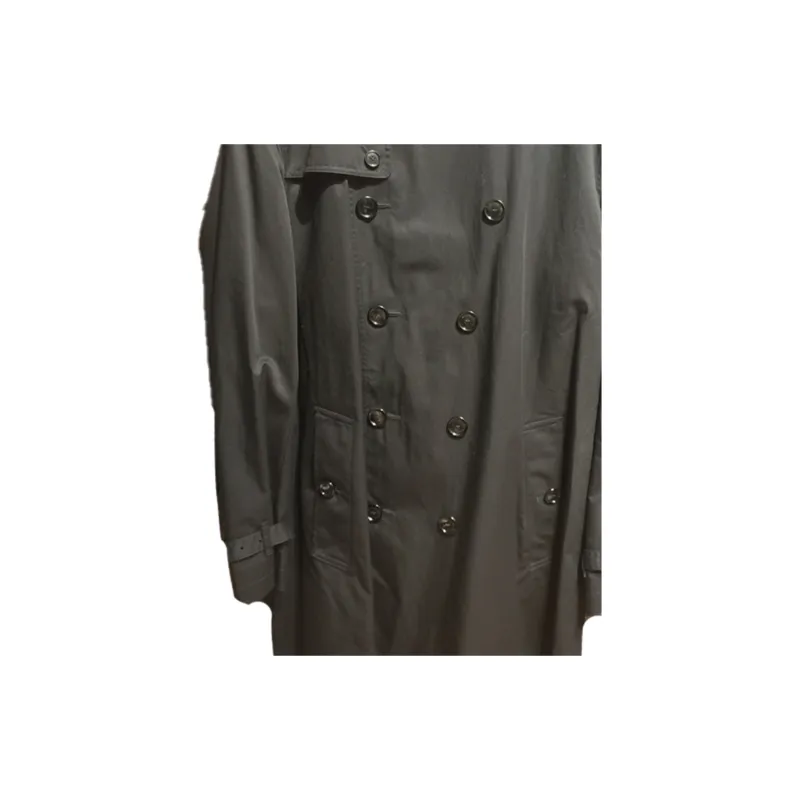 Burberry Trench Coat Men's Black-2