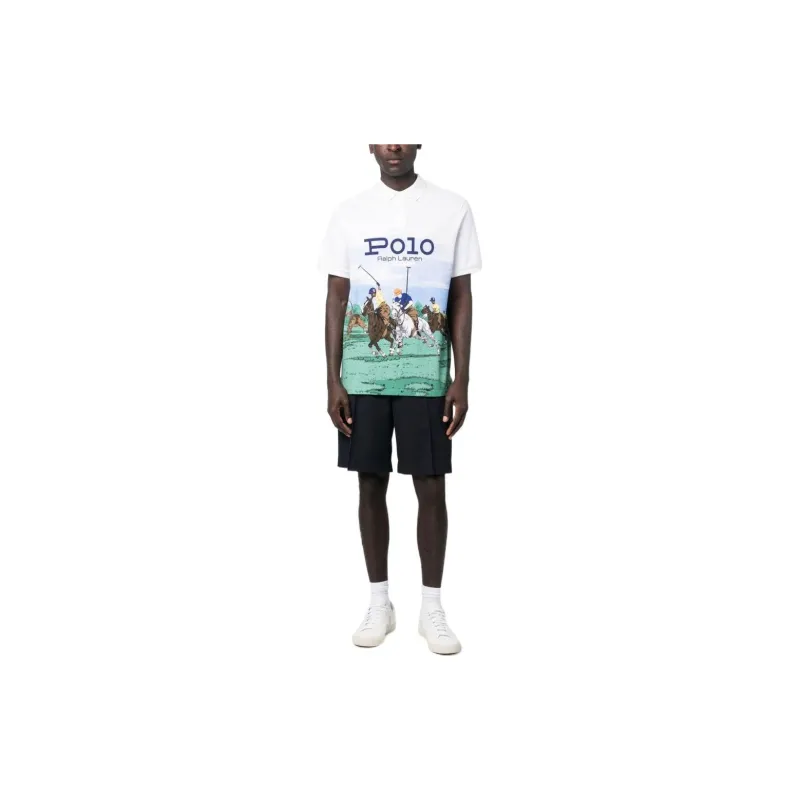 Polo Ralph Lauren Polo Shirt Men's White-2