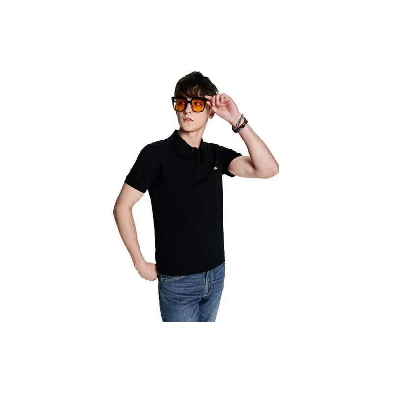 Lee Polo Shirts Men Black-3