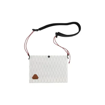 Three Peaks Out Canvas Crossbody Bag Shoulder Bag Regular Unisex White/Blue/Black