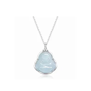 Best Wishes Bean Type Jadeite Necklaces Unisex