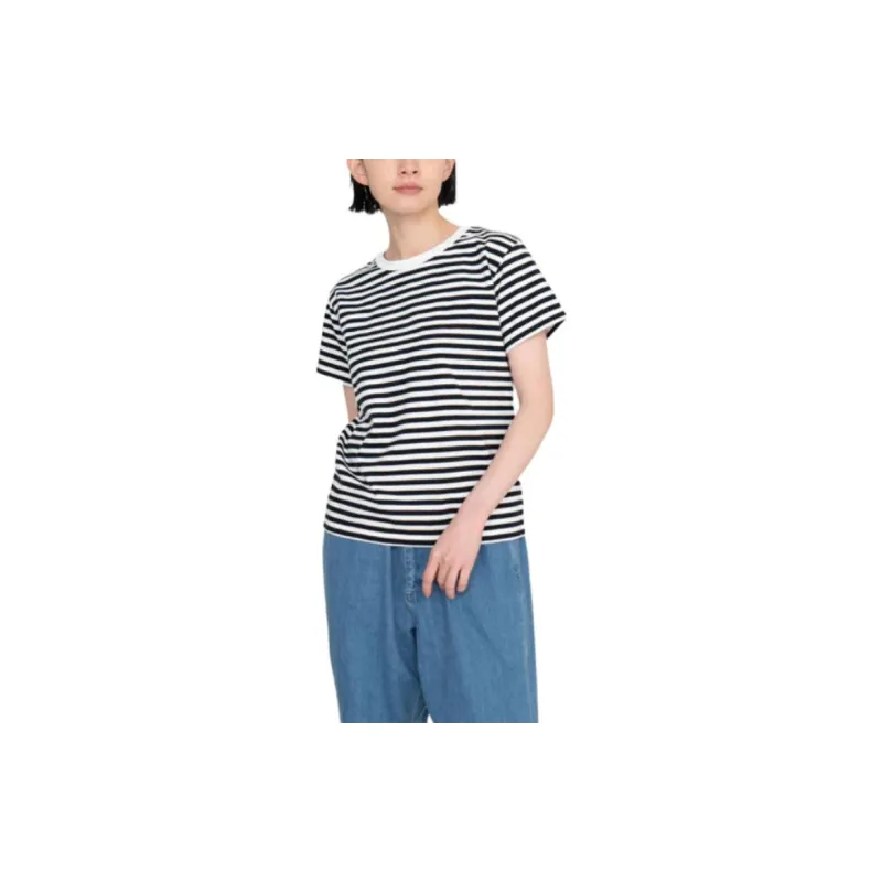 Nanamica Coolmax Stripe Jersey Tee-8