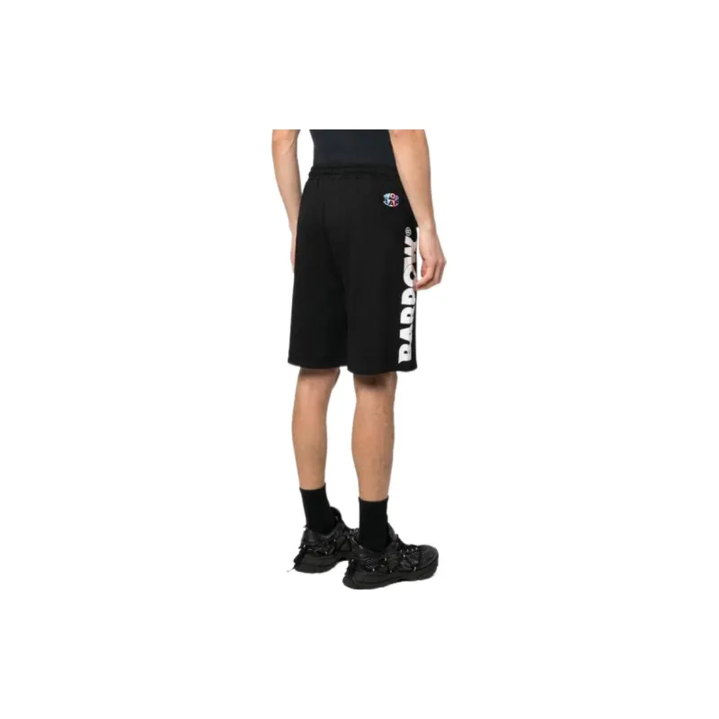 Barrow Logo Print Bermuda Shorts-1