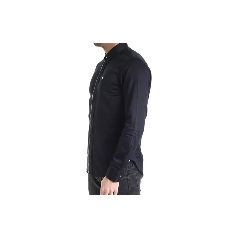 EMPORIO ARMANI Shirts Men Navy Blue-3