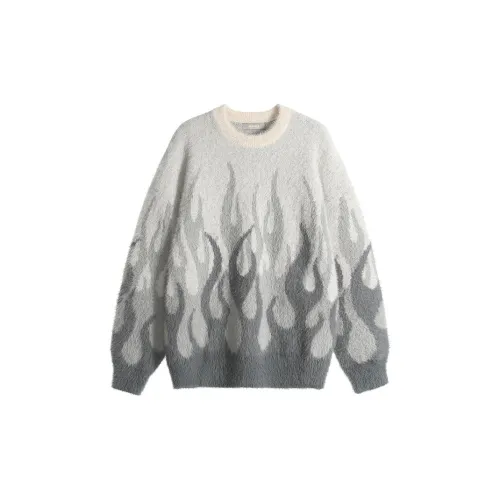 BABUGGE Sweaters Unisex Light Gray