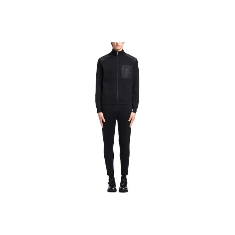 PRADA Sweaters Men Black-2