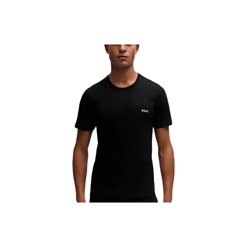 HUGO BOSS Three Pack Of Underwear T Shirts In Cotton Jersey T Shirt Men's 3 Pack-3