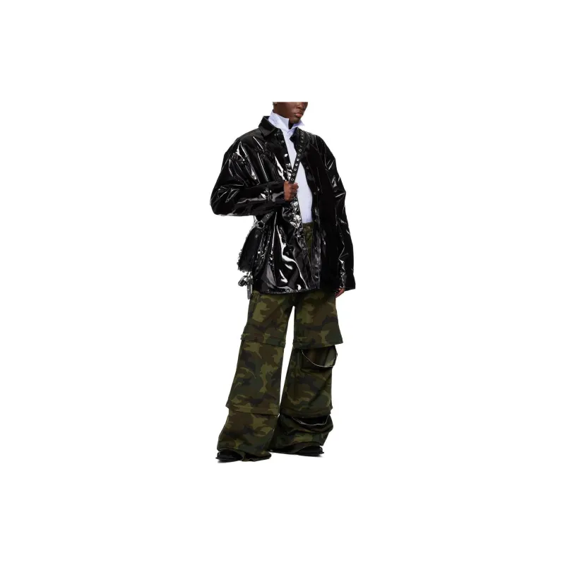 Vetements Jeans Men Green-1