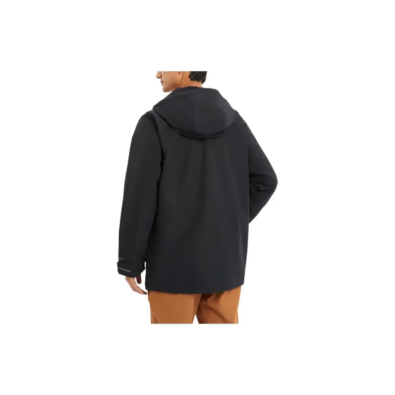 Columbia Transit Water-Resistant Windproof And Water-Repellent Windbreaker Jacket Men's Black-4