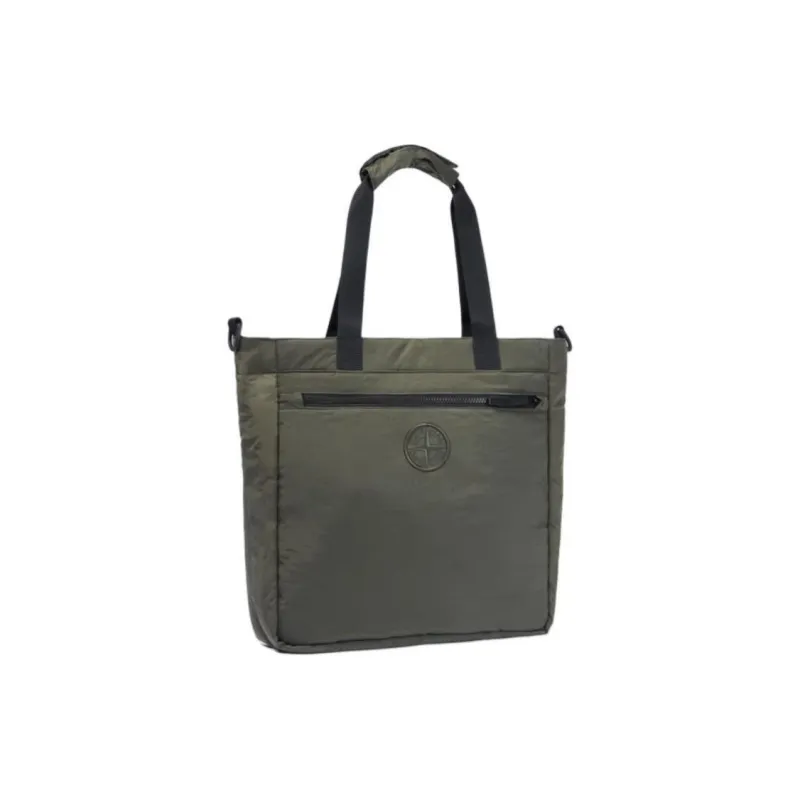 STONE ISLAND Nylon Tote Bag Shopping Bag Shoulder Bag Handbag Regular Men's Musk Green-1
