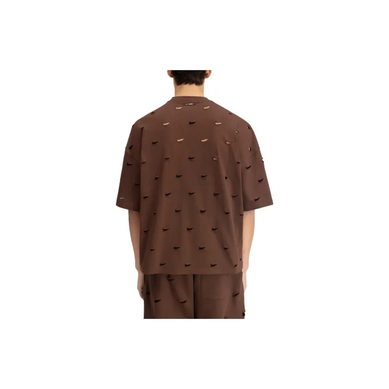 Nike x Jacquemus SS24 T Shirt Asia Version Unisex Cocoa Brown-2