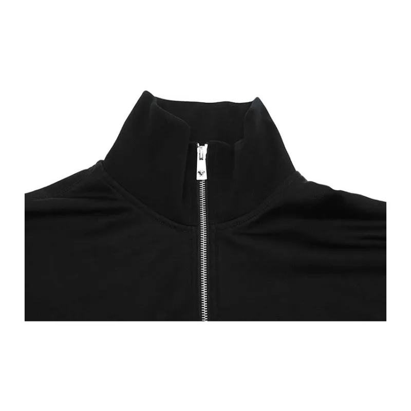 VERSACE Jackets Coats Men's Black-3