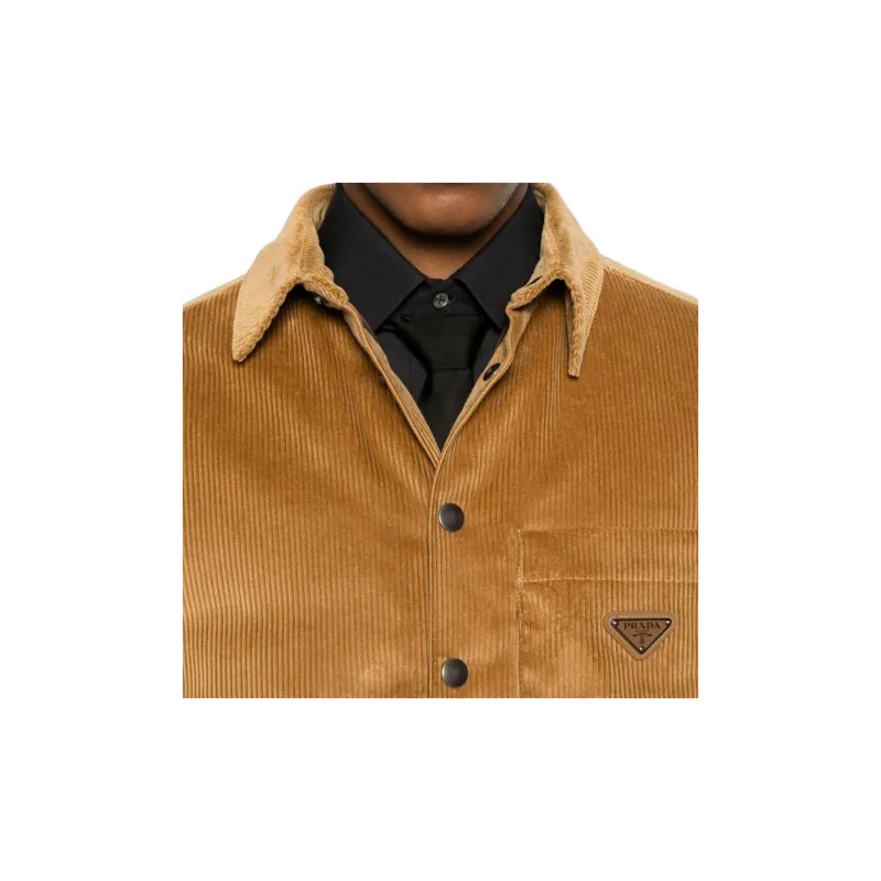 PRADA Shirts Men Tan-3
