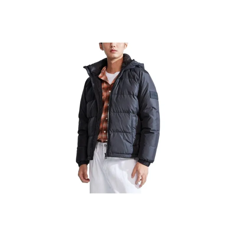 CALVIN KLEIN Down Jacket Unisex Space Black-1