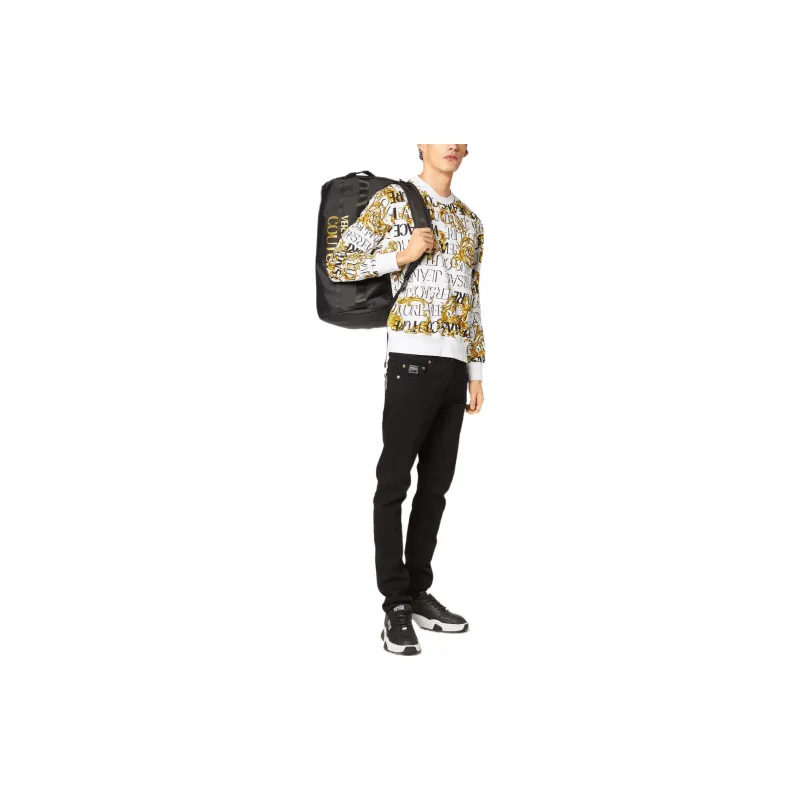 VERSACE JEANS COUTURE Sweatshirts Men White-3