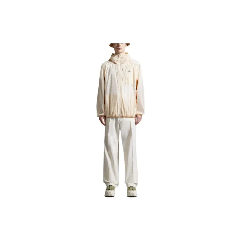 Moncler SS24 Jackets Coats Men's Ivory White-1