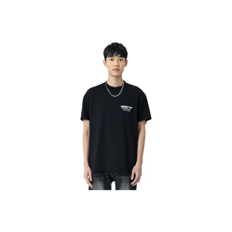 Carhartt WIP SS24 S/S Less Troubles T Shirt T Shirt Men's Black-2