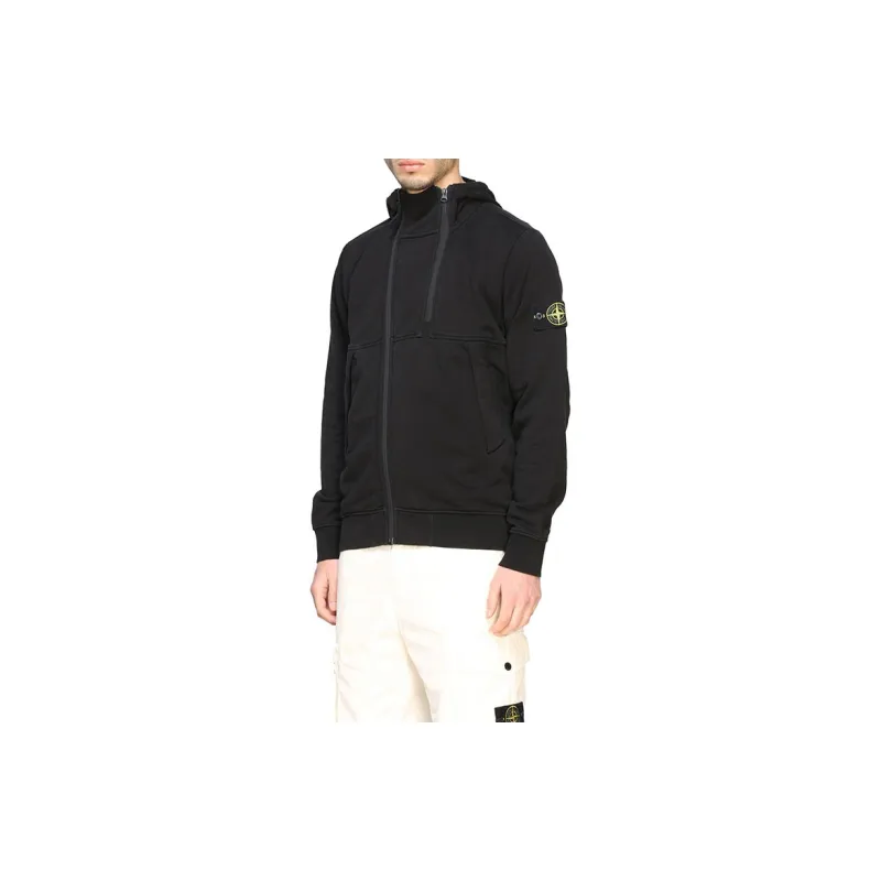 STONE ISLAND Sweatshirts Men Black-6