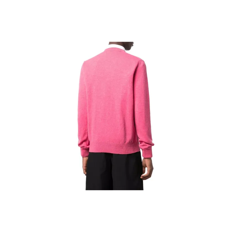 CDG Play Sweaters Men Pink-2