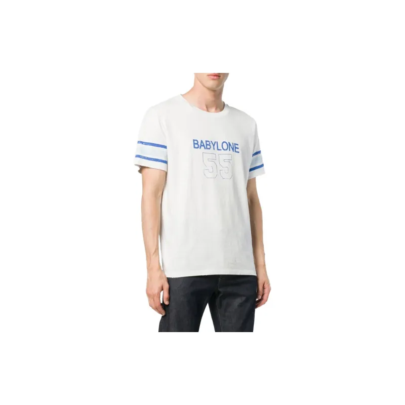 SAINT LAURENT Babylone 55 Print T Shirt-2