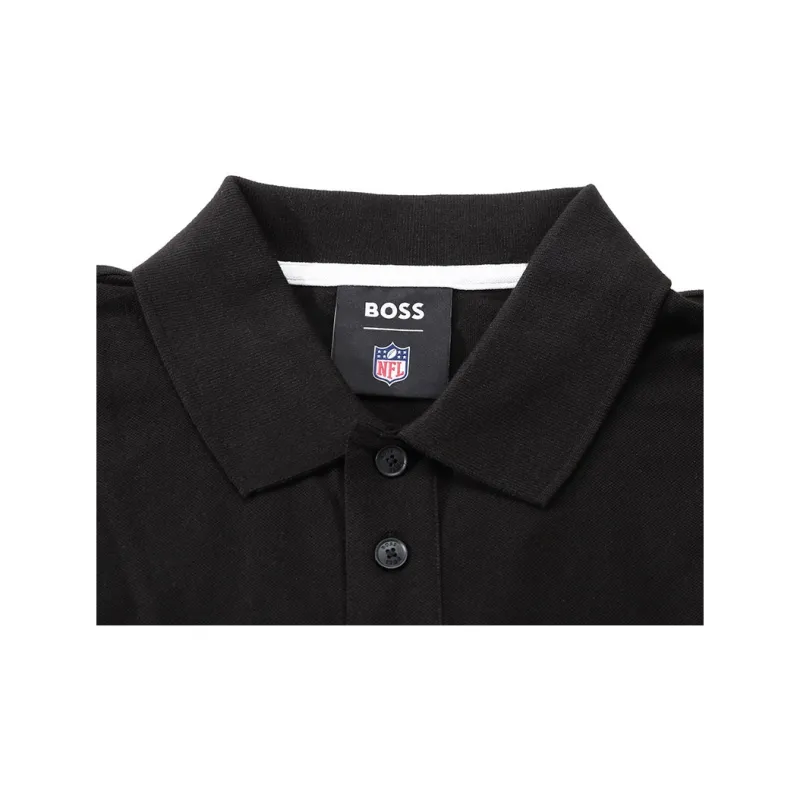 HUGO BOSS x NFL SS24 Polo Shirt Men's Black-4