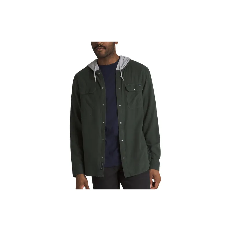 Vans Shirt Men's Dark Forest Green-3